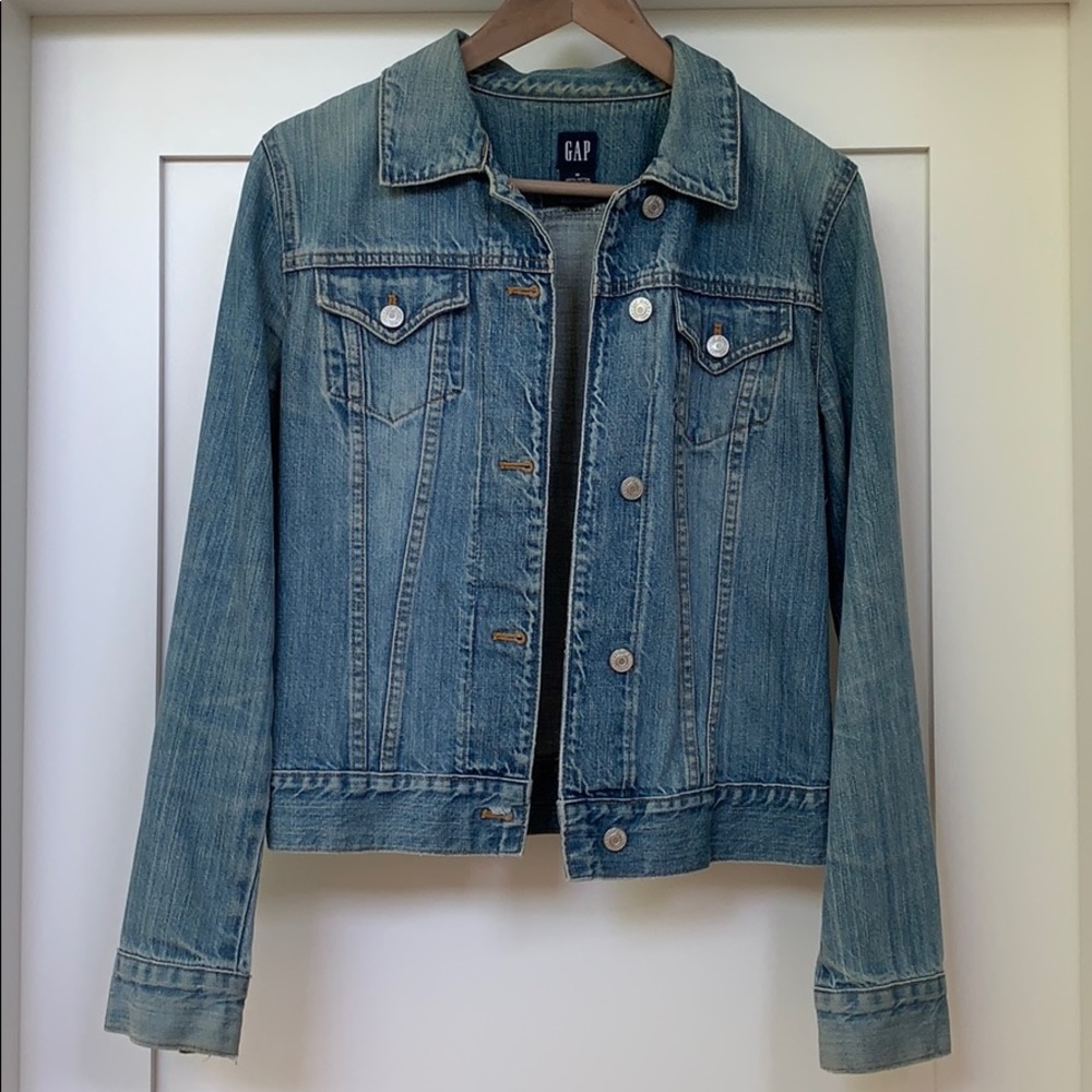 Gap Light Wash Denim Jean Jacket